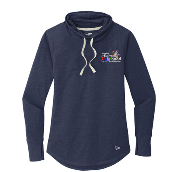 New Era - Ladies Sueded Cotton Blend Cowl Tee - Embroidered Logo Thumbnail